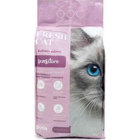 NC Sable Pour Chats Gloria Bentonita Premium Sensitive 15Kg