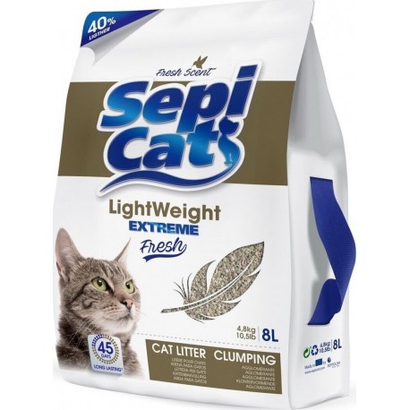 NC Sepicat Lightweight Extreme Fresh 8 Litres| Offre Exclusive