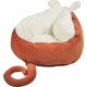 NC Lit Pour Animal 50 X 45 Cm Orange Hassa