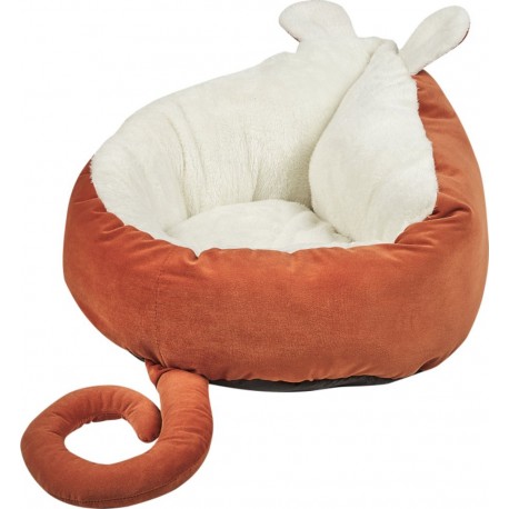 NC Lit Pour Animal 50 X 45 Cm Orange Hassa