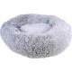 NC Panier Coussin Peluche donut Gris Ø60cm Pour Animaux