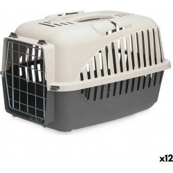 NC Cage De Transport 46,5 X 32 X 32 Cm Gris Anthracite (12 Unités)