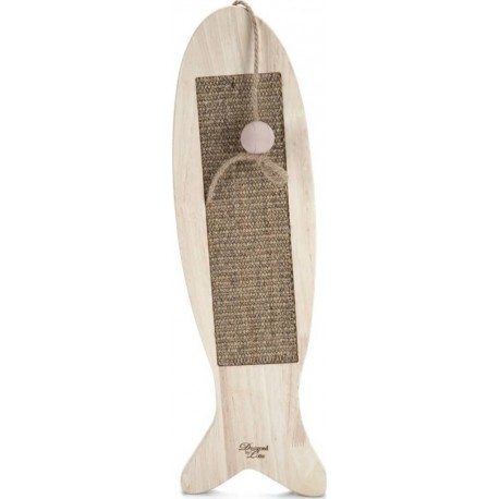 NC Poisson Griffoir Pour Chats Coddy 75x17x2 Cm Bois Designed By Lotte