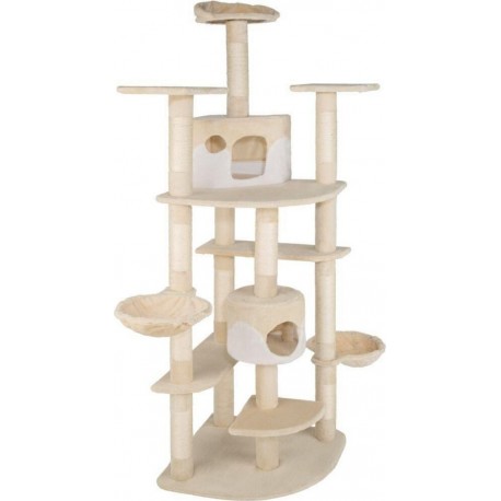 Arbre À Chat 204 Cm Beige/blanc 3708114