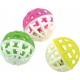 NC Lot De 3 Balles Pour Chat grelot 4cm Multicolore