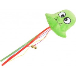 NC Jouet Peluche Pour Chat grenouille 32cm Vert