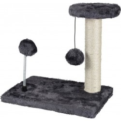 NC Arbre À Chat Avec Jouets 1 Plateforme 28cm Gris