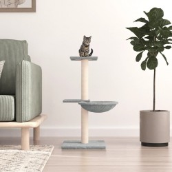 Clair Arbre À Chat Avec Griffoirs En Sisal Gris 72 Cm Vidaxl