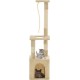 NC Arbre À Chat Avec Griffoirs En Sisal 109 Cm Beige Vidaxl