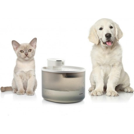 NC Fontaine Pour Chats Rechargeable Avec Détecteur Refopet Innovagoods