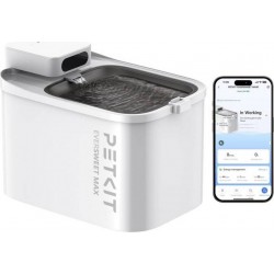 NC Petkit Eversweet Max Fontaine À Eau Connecté Pour Animaux, 3l, 83jours D'autonomie