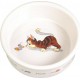 Mangeoire Pour Chats Trixie Blanc Porcelaine 11 Cm