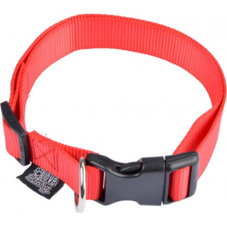 NC Collier Réglable Pour Chien essentiel 65cm Rouge