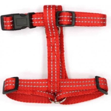 NC Harnais Pour Chien coutures Réfléchissantes 70cm Rouge