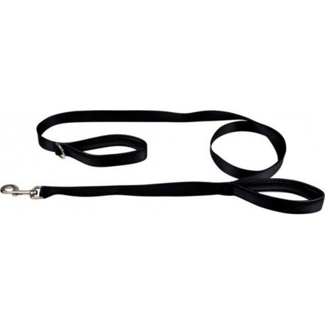 NC Laisse De Dressage double Poignées 250cm Noir