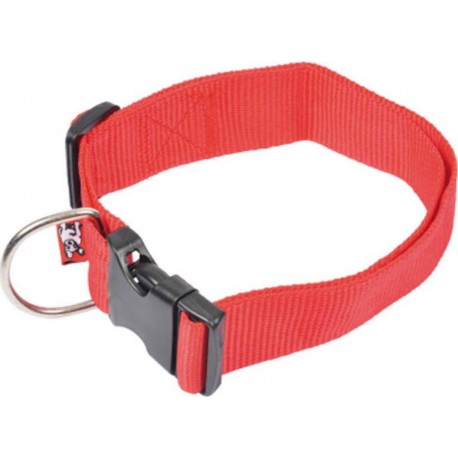 NC Collier Réglable Pour Chien essentiel 70cm Rouge