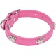 NC Collier Fantaisie Pour Chien couronnes 35cm Fuchsia