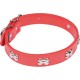 NC Collier Fantaisie Pour Chien os 55cm Rouge