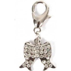 NC Pendentif Pour Collier nœud 2cm Argent