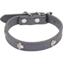 NC Collier Fantaisie Pour Chien pattes 35cm Anthracite