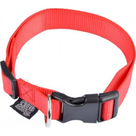 NC Collier Réglable Pour Chien essentiel 45cm Rouge