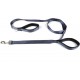 NC Laisse De Dressage double Poignées 250cm Anthracite