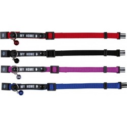 NC Trixie 4180 Collier Pour Chiens Et Chats Noir, Rouge Nylon Chat Collier Anti-aboiement