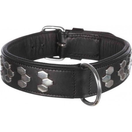 NC Active Collier Cuir 38–45 Cm Noir