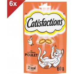 NC Friandises Au Poulet Pour Chat Et Chaton 6x60g les 6 sachets de 0.06Kg