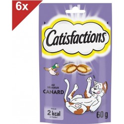 Canard Friandises Au Pour Chat Et Chaton 6x60g les 6 sachets de 0.06Kg