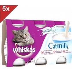 NC Lait Pour Chat Bouteille 200ml (5x3) les 5 bouteilles de 3.08Kg