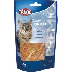 NC Friandise 100 % Crevettes Lyophilisées 25 G , Pour Chats. Trixie