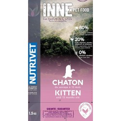 Croquette Nutrivet Inne Pour Chaton 1.5Kg