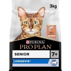 NC Proplan Chat Senior 7+ Longevis Saumon 3Kg l'unité de 3Kg