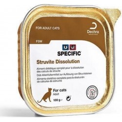 Specific Pâtée Fsw Struvite Dissolution 7 Boites 100g