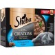 Sheba Lot De 4 Sachets Fraicheur En Sauce Selection Aux Poissons Pou