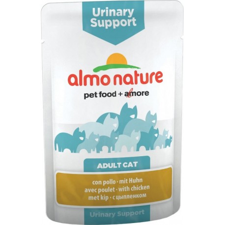 Pâtée Almo Nature Chat Fonctionnel Urinary Support Poulet 30 X 70g