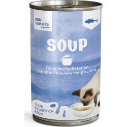 NC Bubimex Chat Soupe Bubi Nature Thon Boîte 135 G 135g