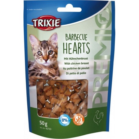 NC Premio Barbecue Hearts Poulet, 50g