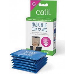 NC Catit Sachets De Rechange Pour Chat Magic Bleu