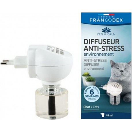 Diffuseur Anti-stress Environnement 48 Ml Pour Chats Et Chatons Francodex