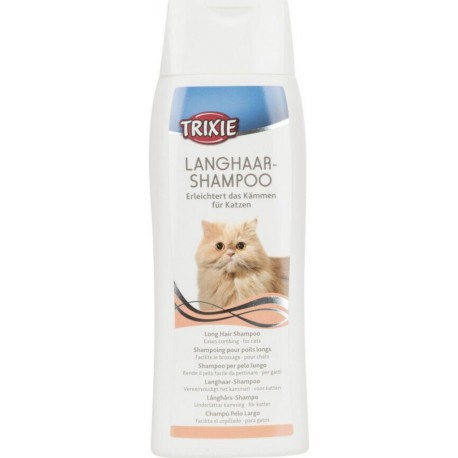 NC Shampoing Pour Chats Poils Longs 250 Ml Trixie