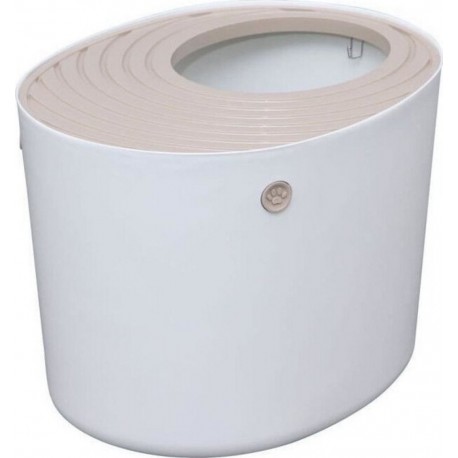 NC Iris Ohyama Maison De Toilette Top Entry Cat Litter Box Avec Couvercl