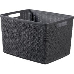 NC Curver Paniere En Jute Rectangulaire 20L 100 % Recyclé