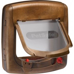 Chatière Magnétique 4 Voies Deluxe 420 Marron 5006 Petsafe