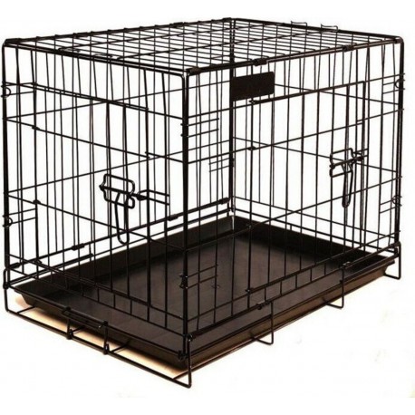 Riga Cage Pour Chien Taille M Noir 79 Cm