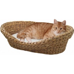 NC Panier Pour Chat En Jacinthe D'eau Tressée Silvio Design