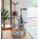 Clair Arbre À Chat Square 178 Cm Gris Kerbl