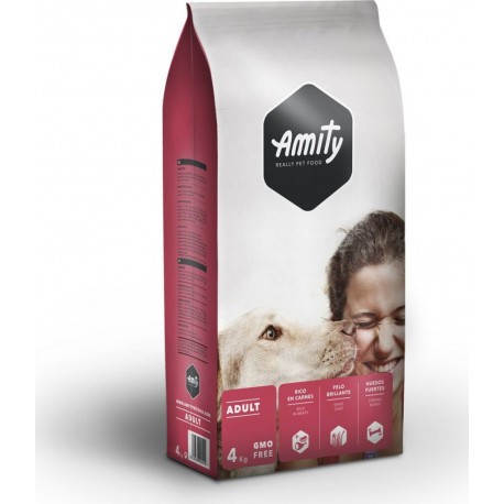 AMITY Croquettes pour chien Adulte au poulet 4Kg