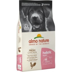 NC Croquettes Almo Nature Chien Holistic Puppy Medium Poulet Frais Et Riz 2Kg